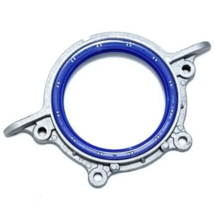 الومینیومی عقب میل لنگ  با کاسه نمد پراید گوهر قطعه پارسیان