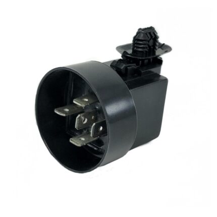 رله فن گرد کلاهدار مشکی 405 پارس سمند رادیکال